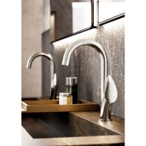 Mitigeur lavabo Canopée Chromé avec vidage - DECOTEC Réf. 143000100131