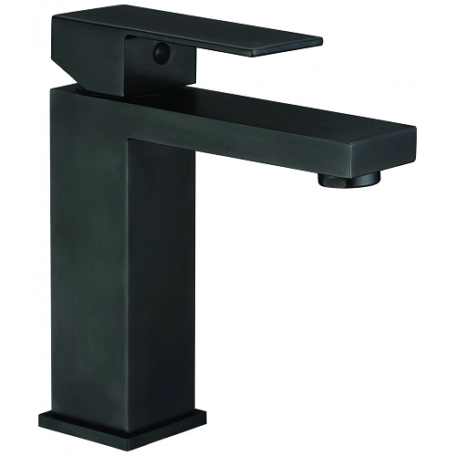 Mitigeur lavabo design - Noir mat