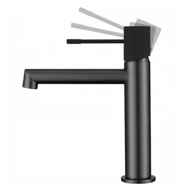 Mitigeur lavabo Drakar Carbone / Noir mat - O\'DESIGN R�f. DRAK11CANM