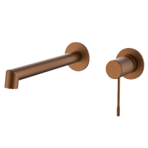 Mitigeur lavabo encastré DRAKAR Cuivré brossé PVD (bonde en option)  - O\'DESIGN Réf. DRAK101CB