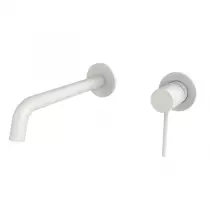 Mitigeur lavabo encastré Gala Blanc mat - OZE Réf. GALA101BM