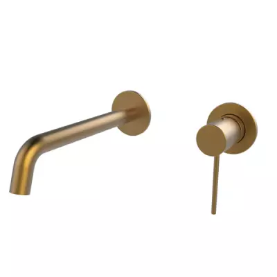 Mitigeur lavabo encastr� Gala Cuivr� bross� - OZE R�f. GALA101CB