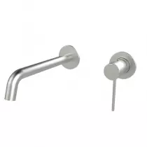 Mitigeur lavabo encastré Gala Nickel brossé - OZE Réf. GALA101NB