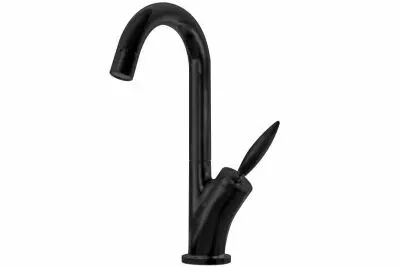 Mitigeur lavabo Flamme Noir mat - DECOTEC R�f. 143000100124