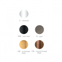 Mitigeur lavabo GRAFIK Chromé avec vidage clic-clac - O\'DESIGN Réf. GRAF11C