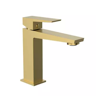 Mitigeur lavabo GRAFIK Or bross� PVD - O\'DESIGN R�f. GRAF11OB