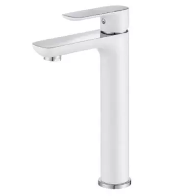 Mitigeur lavabo haut Blanc - OZE R�f. YETI11HB