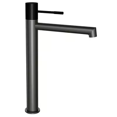 Mitigeur lavabo haut Drakar Carbone / Noir - O\'DESIGN R�f. DRAK11HCA-NM