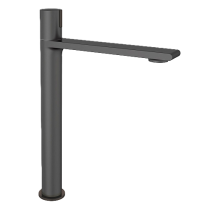 Mitigeur lavabo haut Figaro Carbone avec vidage - O\'DESIGN Réf. FIG11HCAP