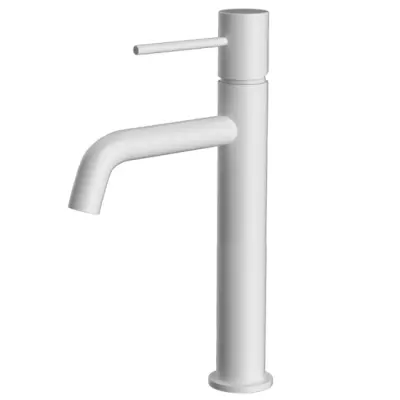 Mitigeur lavabo haut Gala Blanc mat - OZE R�f. GALA11HBM
