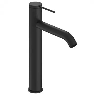 Mitigeur lavabo haut Grands Boulevards sans vidage Noir mat - Jacob Delafon R�f. E77959-4AND-BL