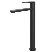 Mitigeur lavabo haut Iris Noir mat - OZE Réf. IRIS11HNM