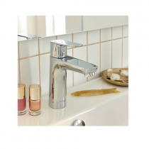 Mitigeur lavabo M JULY+ chromé avec vidage - JACOB DELAFON Réf. E35665-4-CP