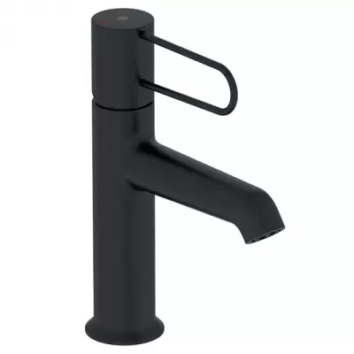 Mitigeur lavabo Od�on Rive-gauche sans vidage Noir mat - JACOB DELAFON R�f. E21029-BL-BL