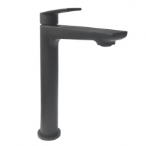 Mitigeur lavabo réhaussé Ruby Noir mat - PAINI Réf. 15NM205