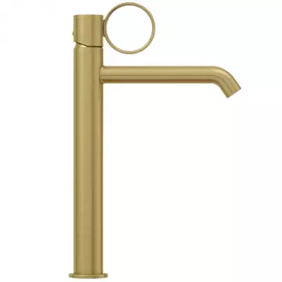 Mitigeur lavabo r�hauss� Vivienne Signature Laiton bross� - Jacob Delafon R�f. E38683-LB3-2MB