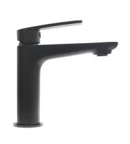 Mitigeur lavabo Ruby Noir mat avec vidage - PAINI Réf. 15NM211