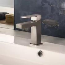 Mitigeur Lavabo Small Dax Pvd Grey Acier - PAINI R&eacute;f. 84PW211RS