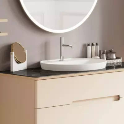 Mitigeur lavabo TIKI Chrome brillant (sans vidage) - DECOTEC R�f. 143000100149