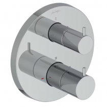 Mitigeur thermostatique à encastrer Métro Chromé - JACOB DELAFON Réf. E78024-4A-CP