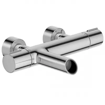Mitigeur thermostatique bain-douche mural Toobi Chrom� - JACOB DELAFON R�f. E8992-CP