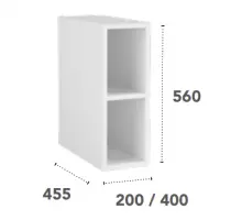 Module niche Harmonie 20cm Chêne doré - OZE Réf. MODN-HAR200CD