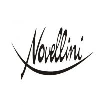 NEW HOLIDAY 2F 100 MIT.THE.COIFFE VERRE TRANSP.BL ANC/CHROME - NOVELLINI Réf. NNH2F100TT-1D