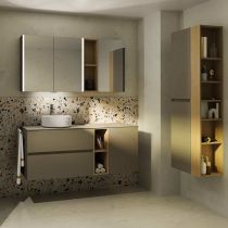 Niche basse ouverte Signature 20cm & 40cm / Mélaminé décor bois au choix - DECOTEC