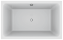 Pack baignoire CAPSULE 120cm avec vidage (marche bois & pare-bain en option) - Jacob Delafon