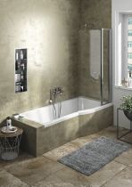 PACK Baignoire CONNECT AIR bain-douche Ideal Standard (tabliers & pare-bain en option)