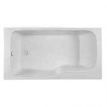 PACK baignoire MALICE 170 cm bain-douche Jacob Delafon (tablier & pare-bain en option) 