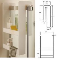 PACK baignoire MALICE 170 cm bain-douche Jacob Delafon (tablier & pare-bain en option) 