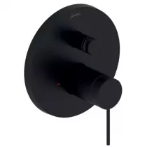 Pack douche encastr&eacute;e m&eacute;canique 2 sorties M&eacute;tro Noir mat - JACOB DELAFON R&eacute;f. E38679-BL