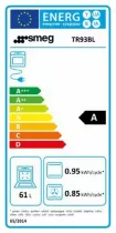 Pack piano Smeg Victoria 90cm gaz gris ardoise avec hotte