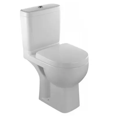 Pack WC � poser compact Od�on Up �vacuation horizontale avec abattant standard - JACOB DELAFON R�f. E0374-00