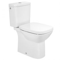 Pack WC à poser Debba Square Rimless sans bride Blanc - ROCA Réf. A34D99L000