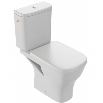 Pack WC à poser Struktura sans bride avec abattant Blanc - JACOB DELAFON Réf. E76003-00