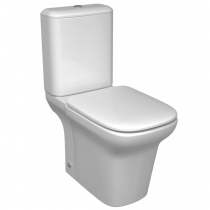 Pack WC à poser Vox sans bride avec abattant à descente progressive Blanc - JACOB DELAFON Réf. E24475-00