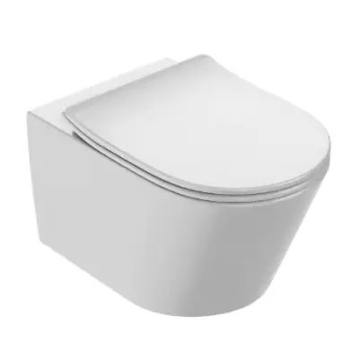 Pack WC suspendu Bastille sans bride avec abattant � descente progressive - Jacob Delafon R�f. EDAB134-00