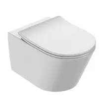 Pack WC suspendu Bastille sans bride avec abattant &agrave; descente progressive - Jacob Delafon R&eacute;f. EDAB134-00