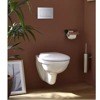 Pack WC suspendu Patio sans bride avec abattant standard - JACOB DELAFON R�f. EDV114-00 