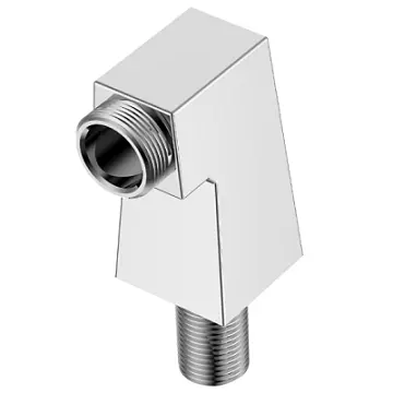 Paire de colonnettes carr�es Chrom� - O\'DESIGN R�f. 864