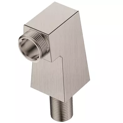 Paire de colonnettes carr�es Nickel bross� - O\'DESIGN R�f. 864-NB