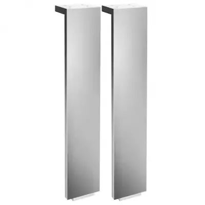 Paire de pieds H32 cm Chrome - JACOB DELAFON R�f. EB1549-CP