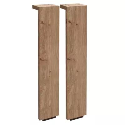 Paire de pieds Vivienne 32cm Bois massif - Jacob Delafon R�f. EB1578-XX