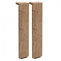 Paire de pieds Vivienne 32cm Bois massif - Jacob Delafon Réf. EB1578-XX