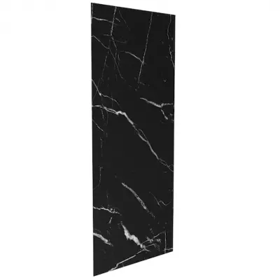 Panneau de rev�tement mural d�coratif 100x255cm Marbre Noir brillant - Jacob Delafon R�f. E66100-D73