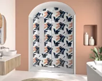 Panneau mural Kinewall Design 100x202cm Fa&iuml;ence guava - KINEDO R&eacute;f. PM568