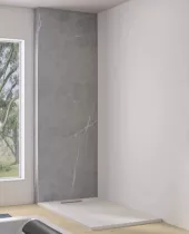 Panneau mural Kinewall Design 100x202cm Marbre gris galet - KINEDO R&eacute;f. PM575