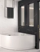 Panneau mural Kinewall Design 100x202cm Marbre noir cuivr&eacute; - KINEDO R&eacute;f. PM504